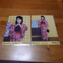 乃木坂46 伊藤理々杏 2026.June-II 浴衣 生写真 3種コンプ - メルカリ