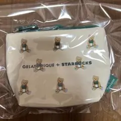 GELATO PIQUE + STARBUCKS ポーチ