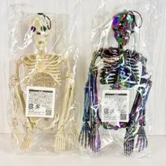 【新品】かくかくガイコツ　フィギュア　人体　骨格　模型　2種セット