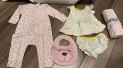 ⭐︎baby Gapベビー服セット 花柄ロンパース 70.80㎝ギフト⭐︎