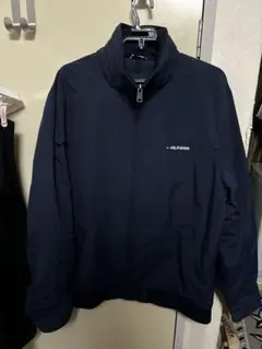 TOMMY HILFIGER ネイビー ナイロンジャケット XL