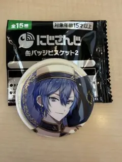 にじさんじ小柳ロウ 缶バッジビスケット - メルカリ