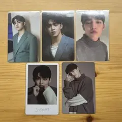 SEVENTEEN SVT 公式グッズ トレカ 5枚 ソロ コンプ エスクプス SEVENTEEN - SEVENTEEN DREAM エスクプス トレカ 特典 セットの