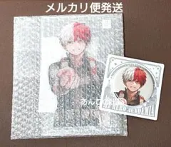 僕のヒーローアカデミア 轟焦凍 アクリルMEGAフィギュア 缶バッジ