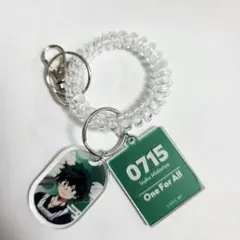 ヒロアカ 緑谷出久 極楽湯 ロッカーキー風キーホルダー①