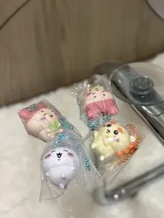 ちいかわマスコット付きビスケット 古本屋 シーサー ハチワレ　セット売り