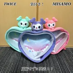 【新品未使用】TWICE LOVELYS ぴょこきゅんボディバッグ MISAMO