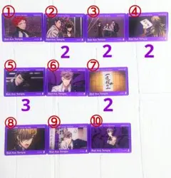 ヒプノシスマイク　ヒプムビ　トレーディングクリアカードvol.4　ナゴヤ　バラ可