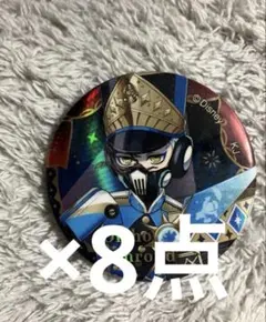 ツイステ オーマイカフェ プレイフルランド 缶バッジ ホロ 特典