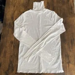 【美品】green label relaxing シアーハイネックカットソー