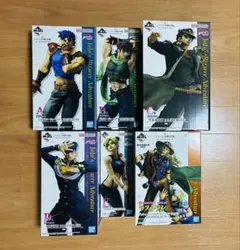 【未開封】一番くじ ジョジョの奇妙な冒険 フィギュア　セミコンプ　6体セット
