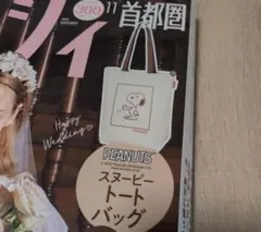 【ゼクシィ】スヌーピー ビッグトートバッグ