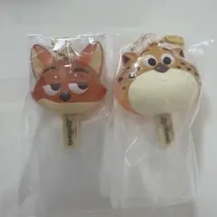 ズートピアアイスキャンディチャームニックワイルド クロウハウザー2点セットガチャ