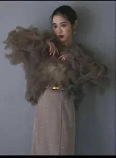 andrea&co アンドレアアンドコー フリルセットアップ スカート