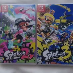Splatoon 2 & 3 ゲームカードセット