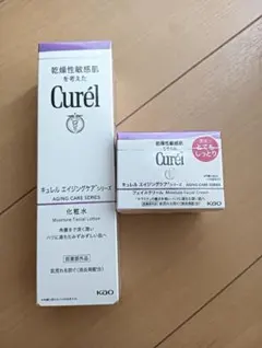 キュレル　エイジングケア　化粧水2本、クリーム2個 キュレル エイジングケア 化粧水2本、クリーム2個 - メルカリ