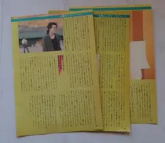 雑誌 切り抜き 氷室京介 BOOWY