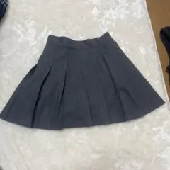 インパン裏地付きプリーツミニスカート