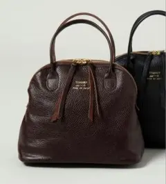 【美品】TIDEWAY ライトレザーボストンバッグ