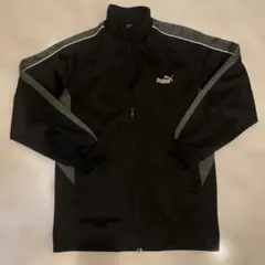 PUMA ブラック ジップアップジャケット