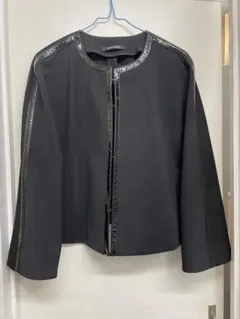 ピエールカルダン　ブラックジャケット パンタロンスーツ　 サイズ40