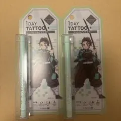 K-Palette 1DAY TATTOO ペンシルアイライナー グリーン 2本