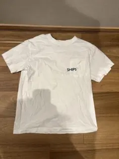 SHIPS ポケットTシャツ ホワイト サイズMのサムネイル