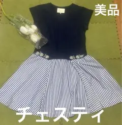 【７日限定価格】☆チェスティ！ビジュー☆可愛い☆夏ワンピース