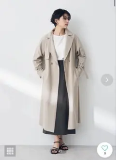 トレンチコート グレー