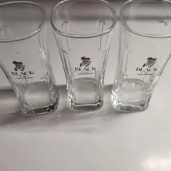 NIKKA WHISKY BLACK Clear グラス 3個セット