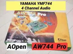 AOpen YAMAHA YMF744 4Channel Audio AW744