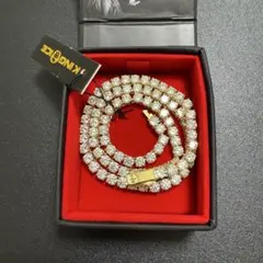 新品未使用　キングアイス　ネックレス　ゴールド