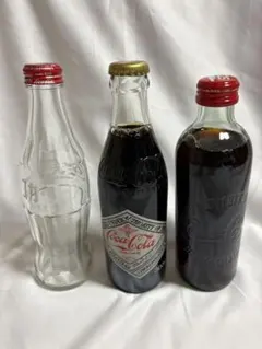 昭和レトロ　希少　Coca-Cola 500ml ガラス瓶 15本セット Coca-Cola コカ・コーラ 500ml 瓶 3本セット 昭和レトロ - メルカリ