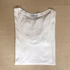 JAMES PERSE ホワイト クルーネックシャツ