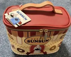 ベ*)様 パペットスンスン　バニティポーチ　vol.2 ノンノン　赤