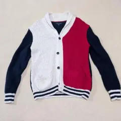TOMMYHILFIGER　ショールカラーカーデガン　XL　USEDのサムネイル