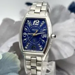 美品】SEIKO ルキア ソーラー電波時計 SSVW093 レディース トノー