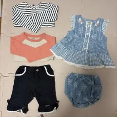 ベビー春夏服4点セット バラ売可◎のサムネイル
