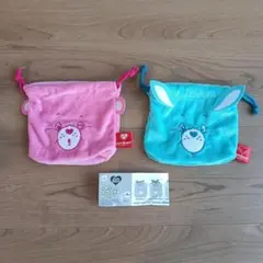 CareBears　ふわふわフェイス巾着　Part.6