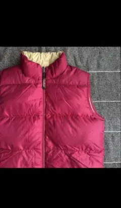 00s L.L.Bean down vest reversible 2way