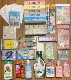 【新品未使用】日用品まとめ売り アリエール・NANOX・Disney箱ティッシュのサムネイル