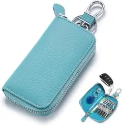 キーケース 本革 スマートキーケース 360°回転カラビナ 防水 6連フック