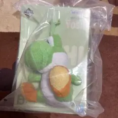 一番くじ　SUPER MARIO withヨッシー B賞ぬいぐるみマスコット緑