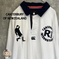 Scotland代表 Canterbury ラガーシャツ ホワイト/ネイビー Scotland代表 Canterbury ラガーシャツ ホワイト/ネイビー - メルカリ