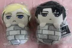 進撃の巨人 ぴょこぬい エルヴィン・リヴァイセット