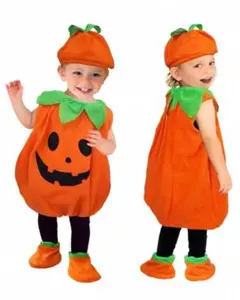 【訳アリ】べビー　かぼちゃ　80　90ハロウィン衣装 コスチューム