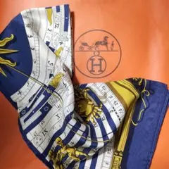 B*M様 HERMES カレ90 enPANACHE 羽飾りの兜(最終価格) - メルカリ