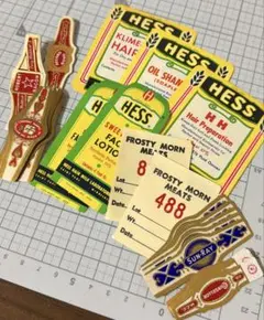 ヴィンテージ ラベル シガーバンドセット