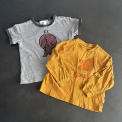 マーキーズ　E.T. Tシャツ トラ柄　ロンT 110