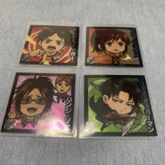 進撃の巨人 ウエハース シール エレン サシャ ハンジ リヴァイ